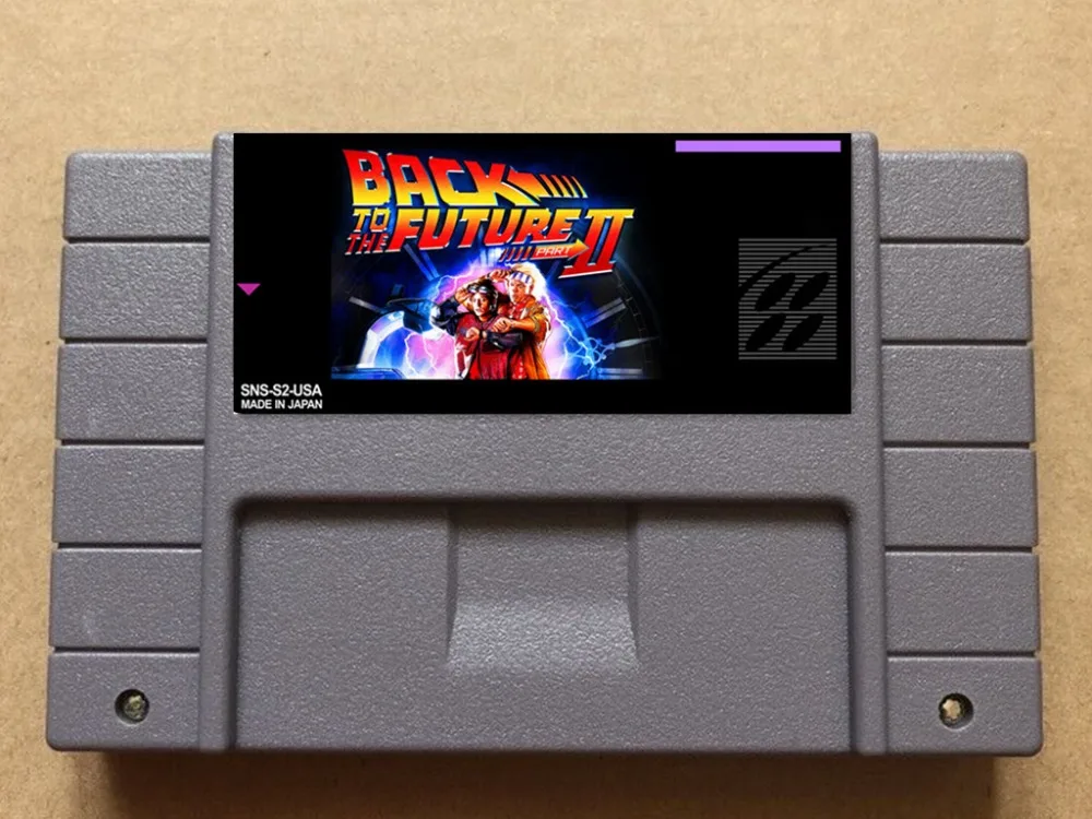 

Super Back to the Future Part II USA-NTSC version 16 bit 46 pins video games !