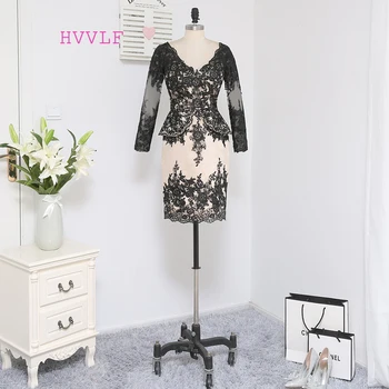 

Plus Size Black 2019 Mother Of The Bride Dresses Sheath With Jacket Appliques Wedding Party Dress Mother Dress For Wedding