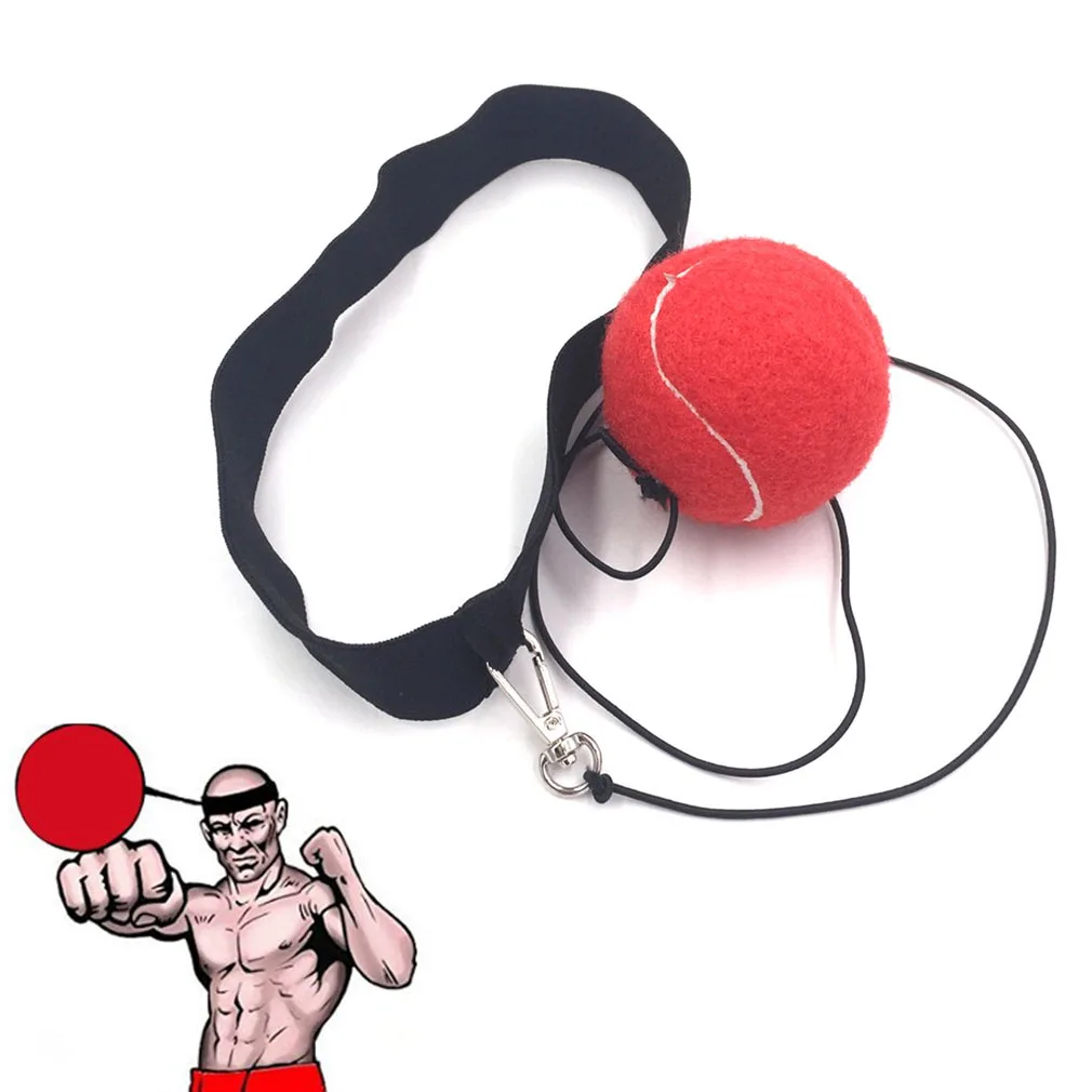 Fight Ball Reflex Speed Training Boxing Punch Fight Jab Ball Headband Punch Exercise for Boxing MMA and Other Combat Sport