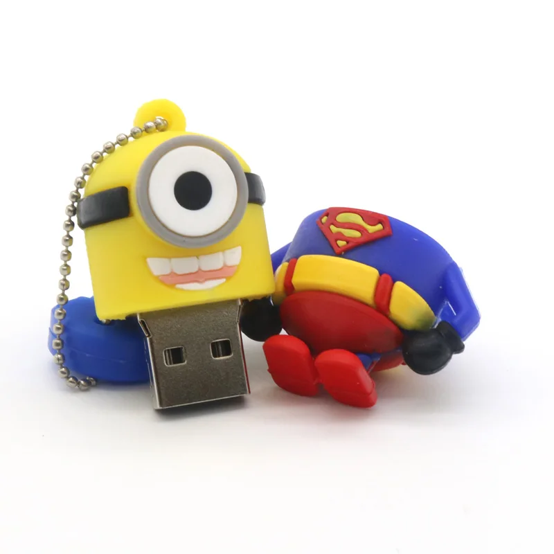 Мультяшный флеш-накопитель super MInions Styles 8 ГБ 16 ГБ 32 ГБ 64 Гб USB флеш-накопитель флешки U диск