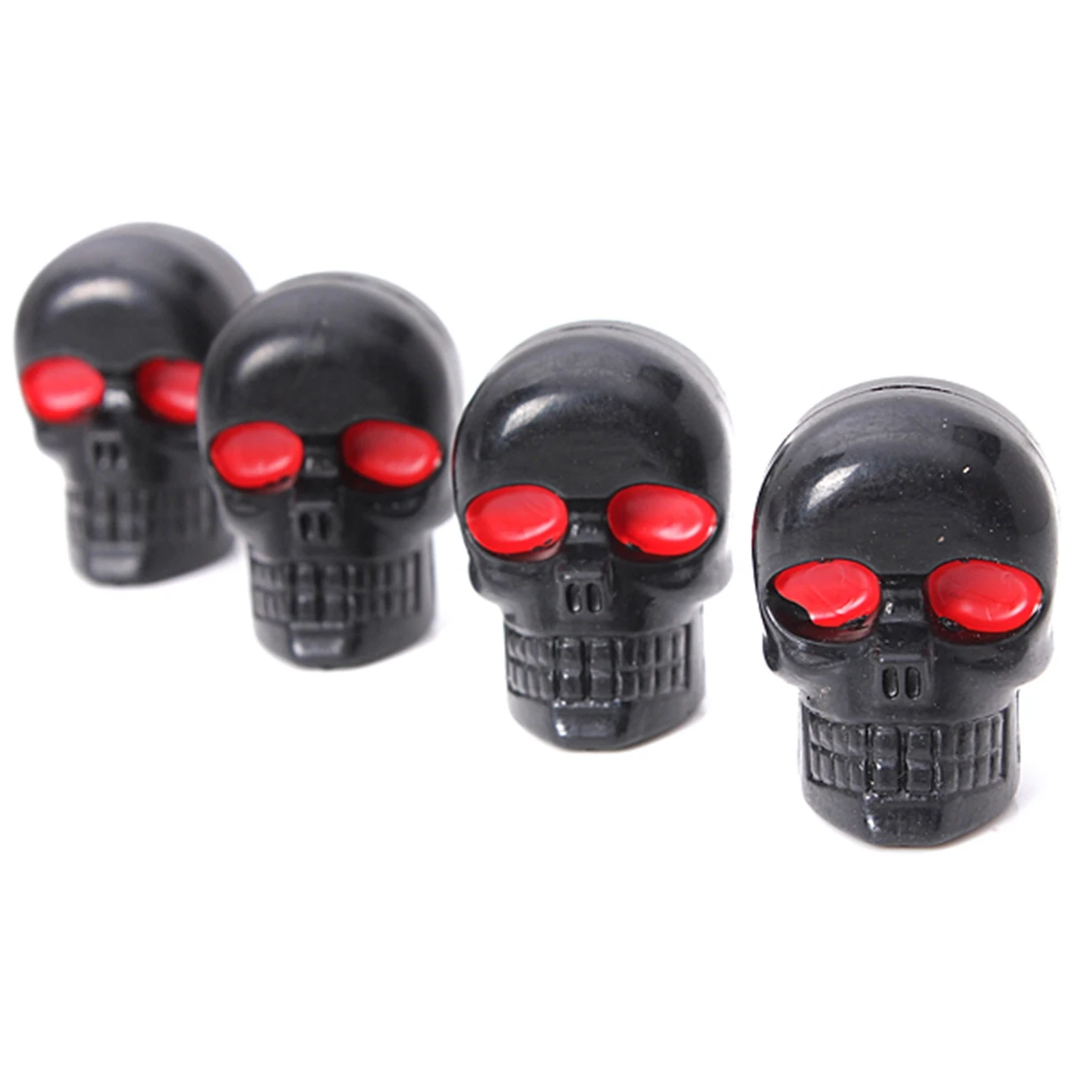 

2/4 pcs Motorcycle Skull Screw Bolts For License Plate Frame Windshield Wind Deflector
