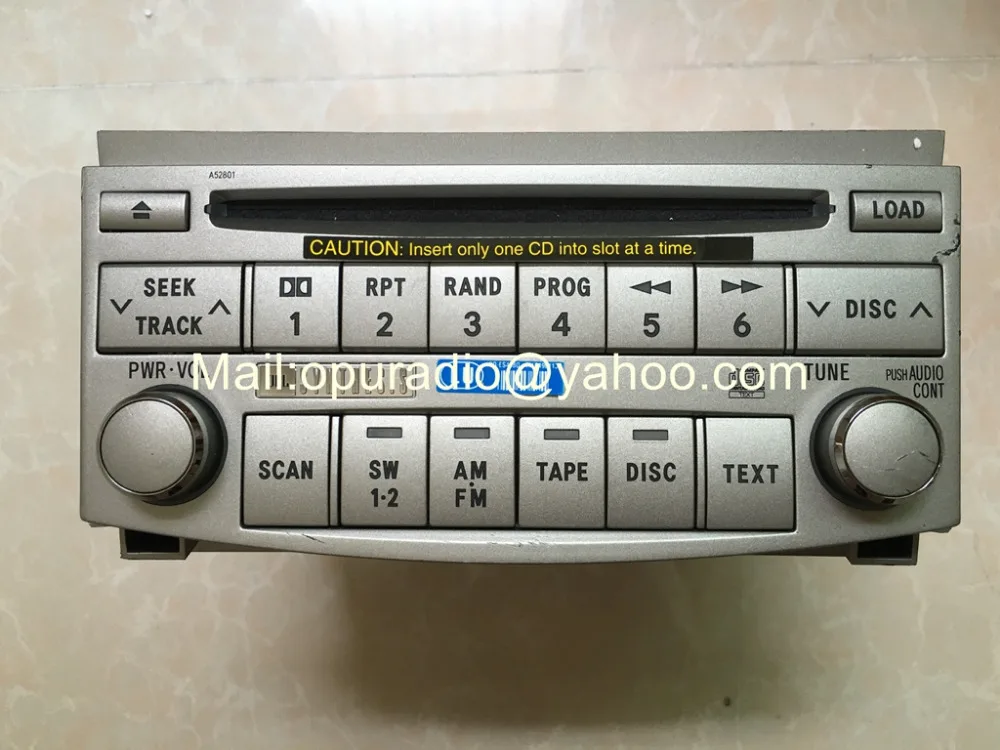 Oem Factory Radio A52801 86120ac1170 Cqes33800 6 Cd Changer For