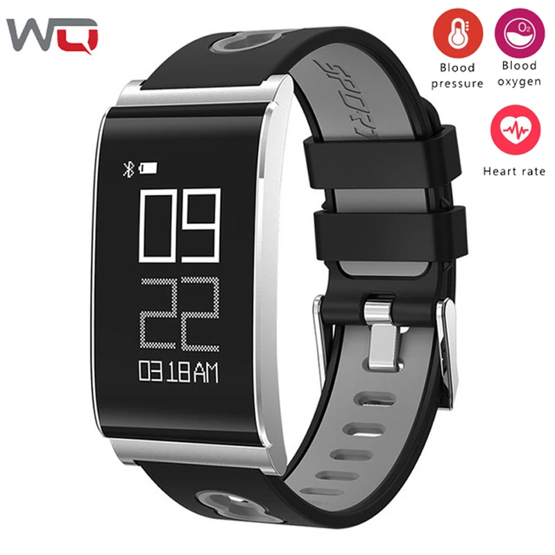 

WQ N109 Smart Band IP67 Waterproof Sport Smart Bracelet Blood Oxygen Pressure Monitor Fitness Tracker Smartband MSM Reminder
