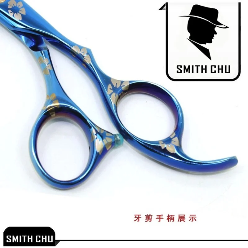 Новые 6 0 дюймовые ножницы для волос профессиональные SMITH CHU изделия