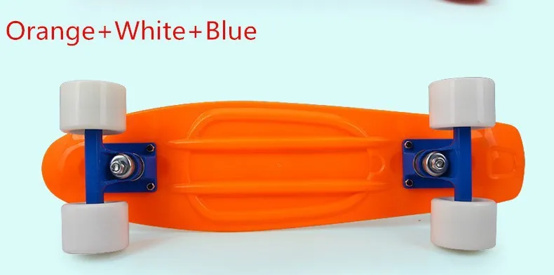 Скейтборд kateboard с сумкой cool color truck 4 wheel longboard mini cruiser длинная доска банан pnny стиль скейтборд patins