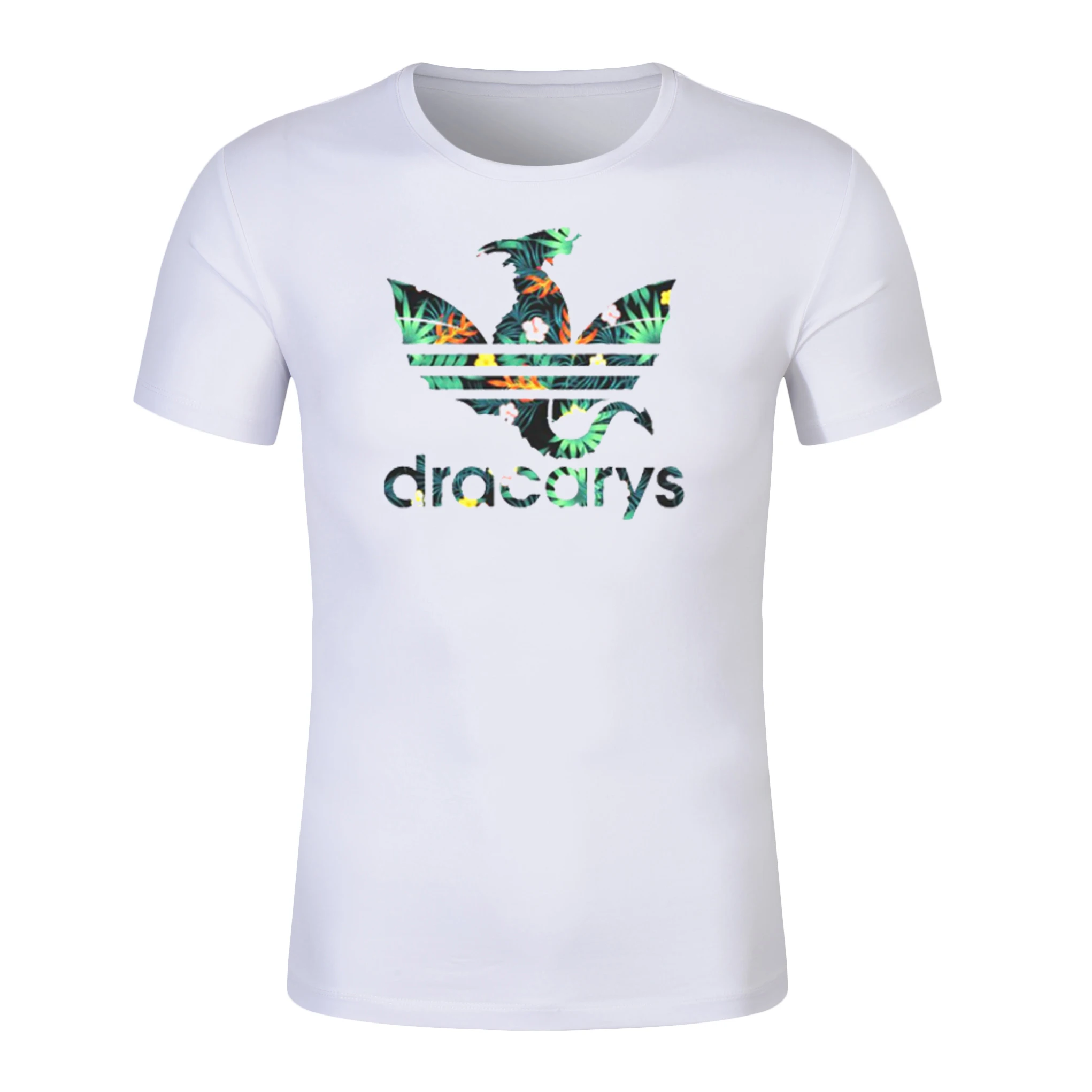 

Dracarys white tshirt Game Of Thrones Brand Unisex T-Shirt harajuku Vintage Tshirt Camiseta mujer Tees Men And Women Game Tops