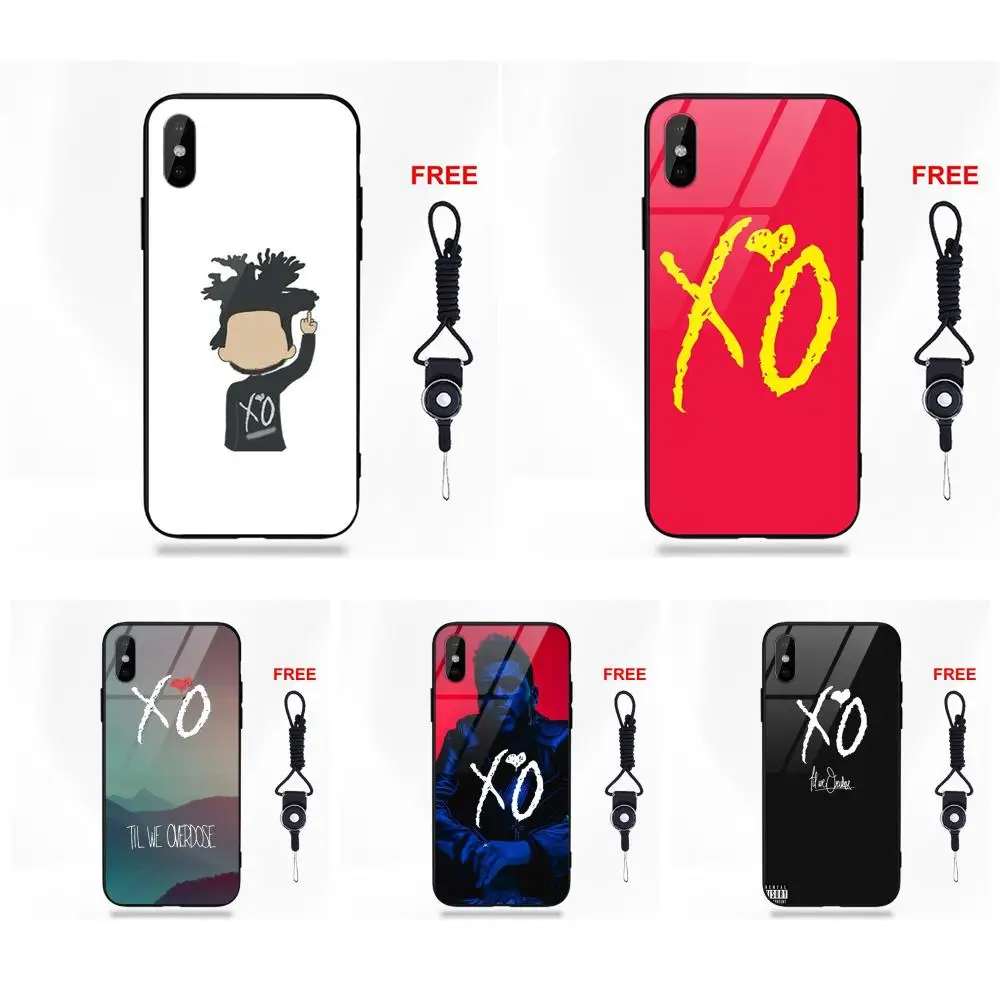 Soft TPU Frame Tempered Glass Cover Cell Phone Case For