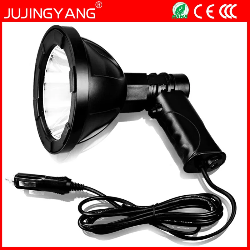 JUJINGYANG Light vehicle searchlights LED handheld hunting lamp long