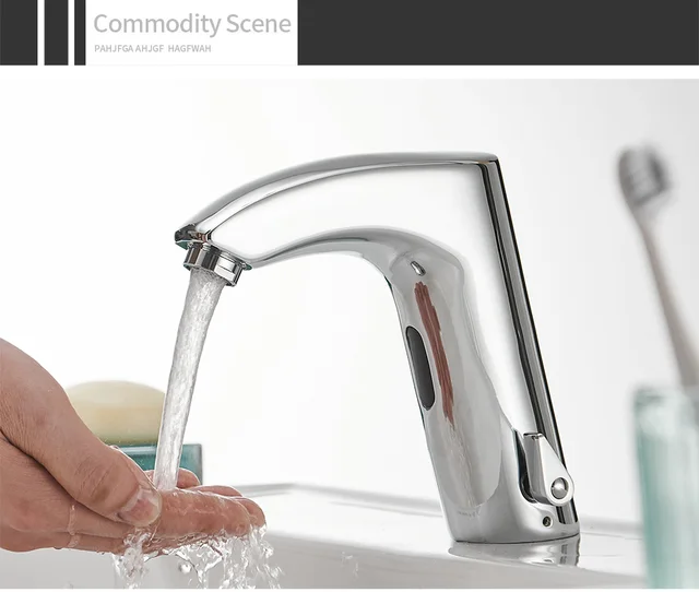 Rubinetto Automatico A Infrarossi | Sensore Senza Contatto Per Bagno E Cucina - Foto 4