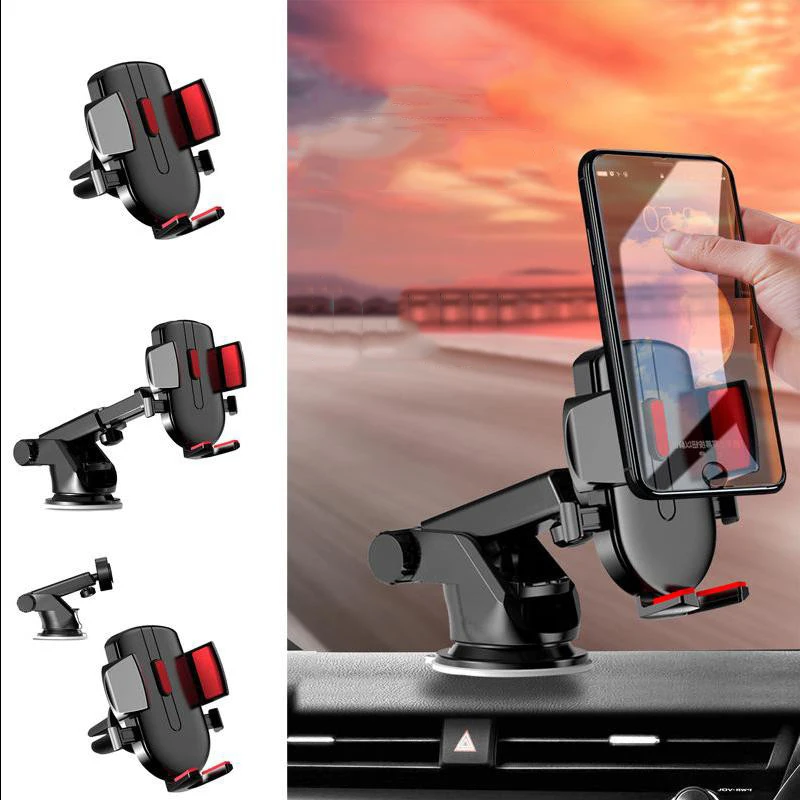 Phone Holder Gravity Induction Suction Cup Type 360 Degree Rotation Car Air...