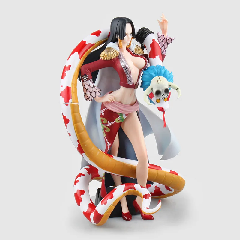 22cm One Piece Boa Hancock Cartoon Anime Action Figure Salome Python 