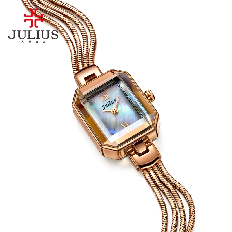 

JULIUS Famous Women Watch Quartz Watches Woman Fashion Casual Wristwatch Female Gifts relojes hombre Relogios Feminino Clock