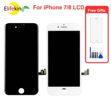 1 шт. 3D Force сенсорный дисплей для Apple iPhone 6S 7 7Plus 8 8 plus ЖК-дисплей Замена Сенсорный экран дигитайзер сборка+ подарки