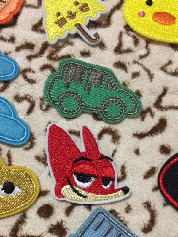 Zootopia Nick and Judy Cartoon stickers Iron on Cloth Patches - Buyers Show 6