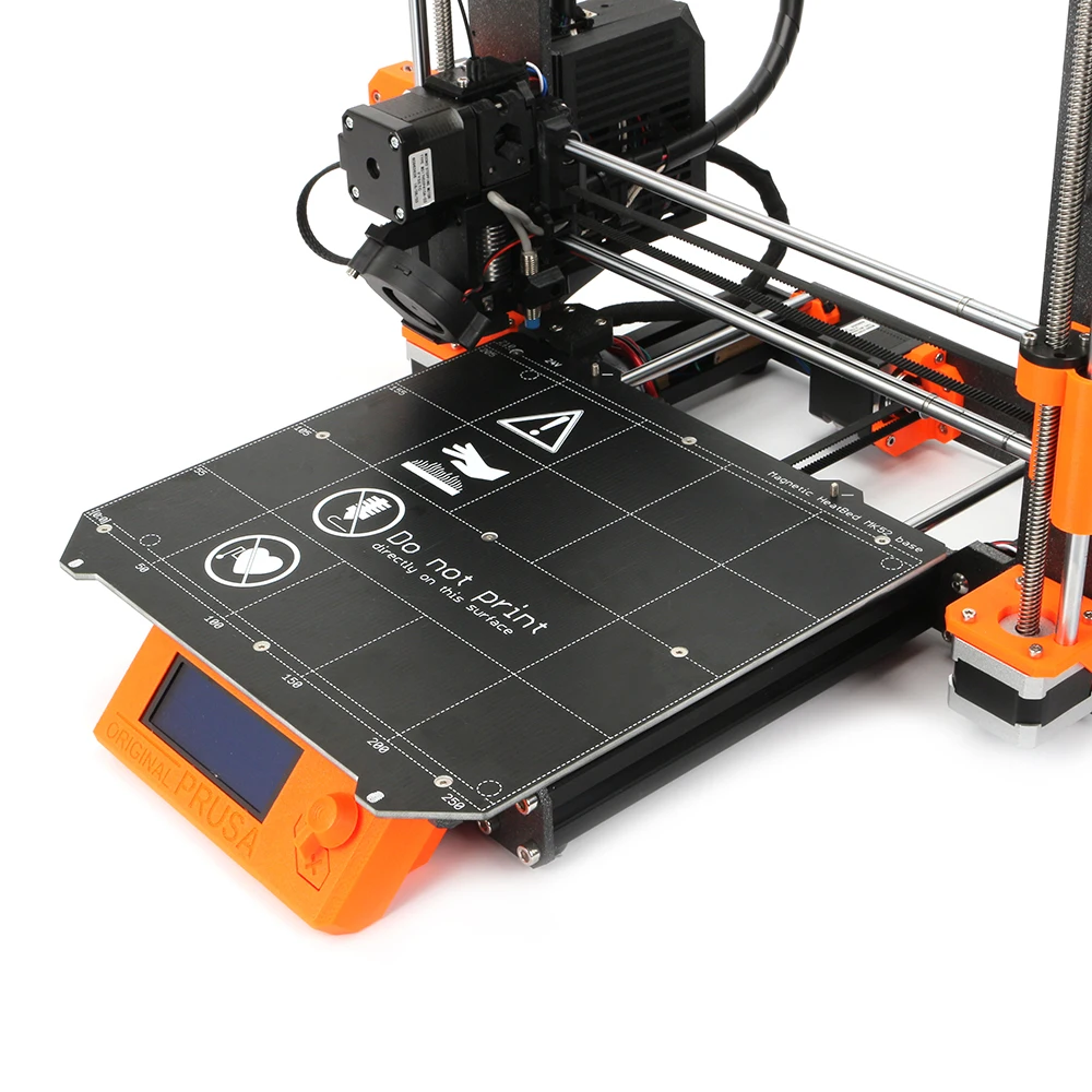 Клон Prusa i3 MK3 3d принтер MK3 Y карета Магнитная кровать с подогревом MK52 проводка термистор комплект с магнитом для Prusa i3 MK3 MK3S