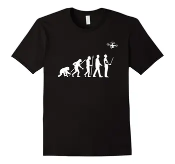 

Quadcopter T-Shirt Funny Drone FPV Shirt Evolution T Shirt 2018 New Summer Men Hot Sale Fashion Casual Printed Top Tee