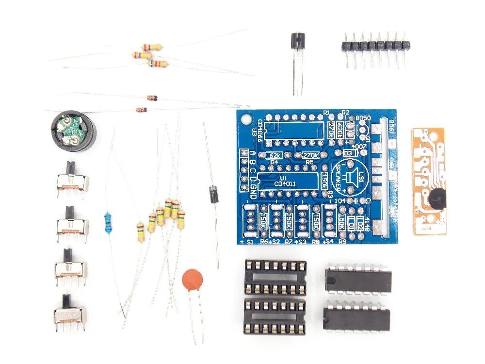 16 Music Box Sound Box Electronic Production DIY Parts Components