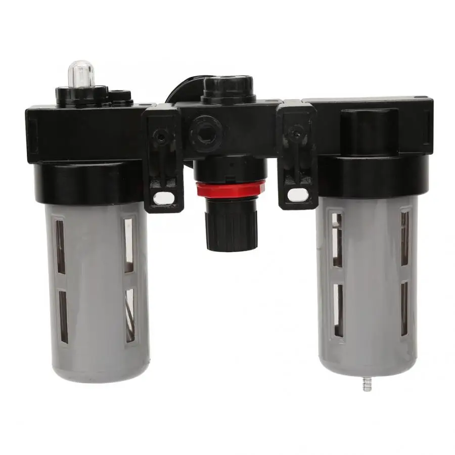 

Compressor Parts Fittings Pneumatic 1/2'' Air Source Treatment Unit Pneumatic Lubricator+Filter+Regulator Valvula new style