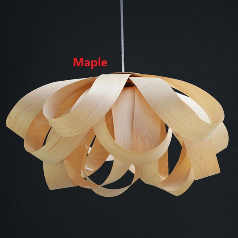 

2016 New Modern Wooden Pendant Lights For Kitchen Dining Room Lamps Fixtures E27 220V Home Lighting Lamparas Vintage Loft 110V