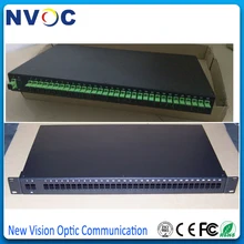 19 ''1U 1*32 Оптический PLC сплиттер пустой черный стеллаж, 19 дюймов 1U 32Ch PLC волоконно-оптический сплиттер пустая стойка
