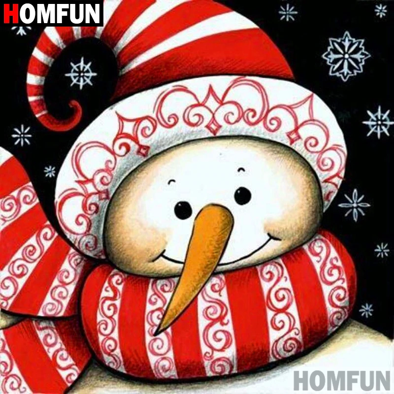 Алмазная живопись HOMFUN A07562 полноразмерная/круглая 5D картина сделай сам с