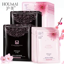 Korean facial masks whitening oil-control Alginate Snail Cherry face mask Fabric moisturizing anti-aging glowing maske skin care