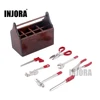 RC Crawler Car 1:10 Decor Accessories Mini Repair Toolbox for Axial SCX10 Tamiya CC01 D90 D110 TF2 ► Photo 1/5