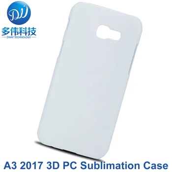 

News DIY 3D Sublimation Printed PC Plastic Hard Blank Case For Samsung Galaxy A3 (2017) A320F Cover Mobile Phone Bag Capa 100PCS