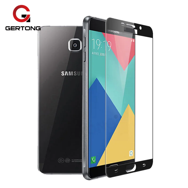 Закаленное стекло с полным покрытием для Samsung Galaxy A5 2016 J5 J3 J7 A3 2017 A7 A8 Plus 2018 Note 4 5