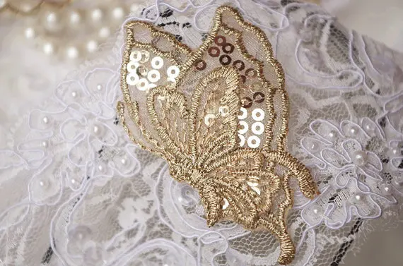Gold lace Butterfly