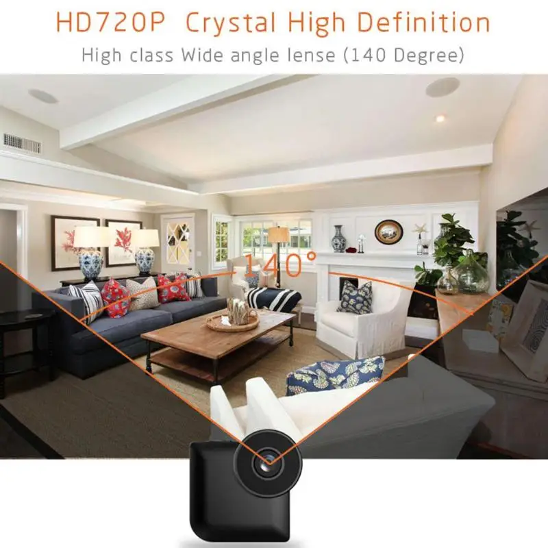 C3 мини Беспроводной Wi-Fi IP Камера HD 720 P нет свет ночного Версия видеокамеры Камера+ 32 GB TF карты