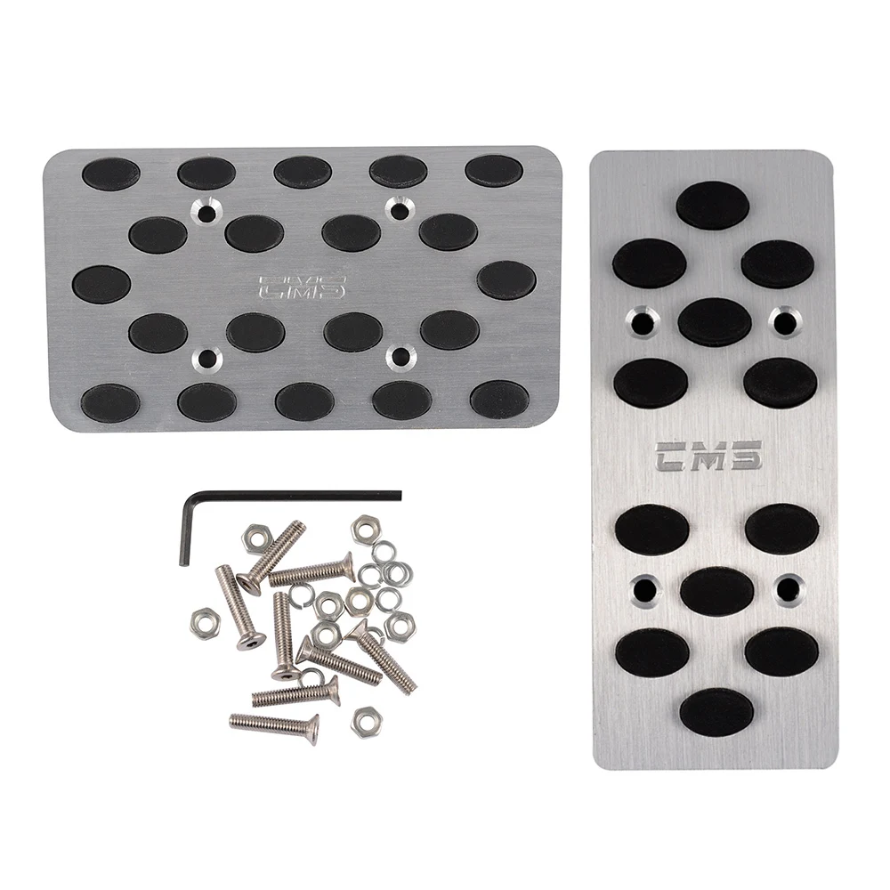 Car Accessories Auto Automatic Car Gas Brake Metal Pedal Covers AT