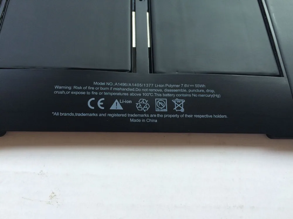 7200 мАч для Apple MacBook Air 13 дюймов A1466 A1369 A1377 A1405 Аккумулятор ноутбука|Цифровые