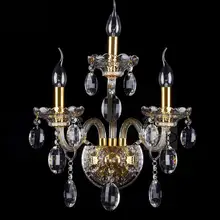 Хрустальная настенная лампа для гостиничного номера, Золотая светодиодная настенная свеча, светильник в спальню, современная светодиодная прикроватная лампа, коридорный гостиничный светодиодный настенный светильник