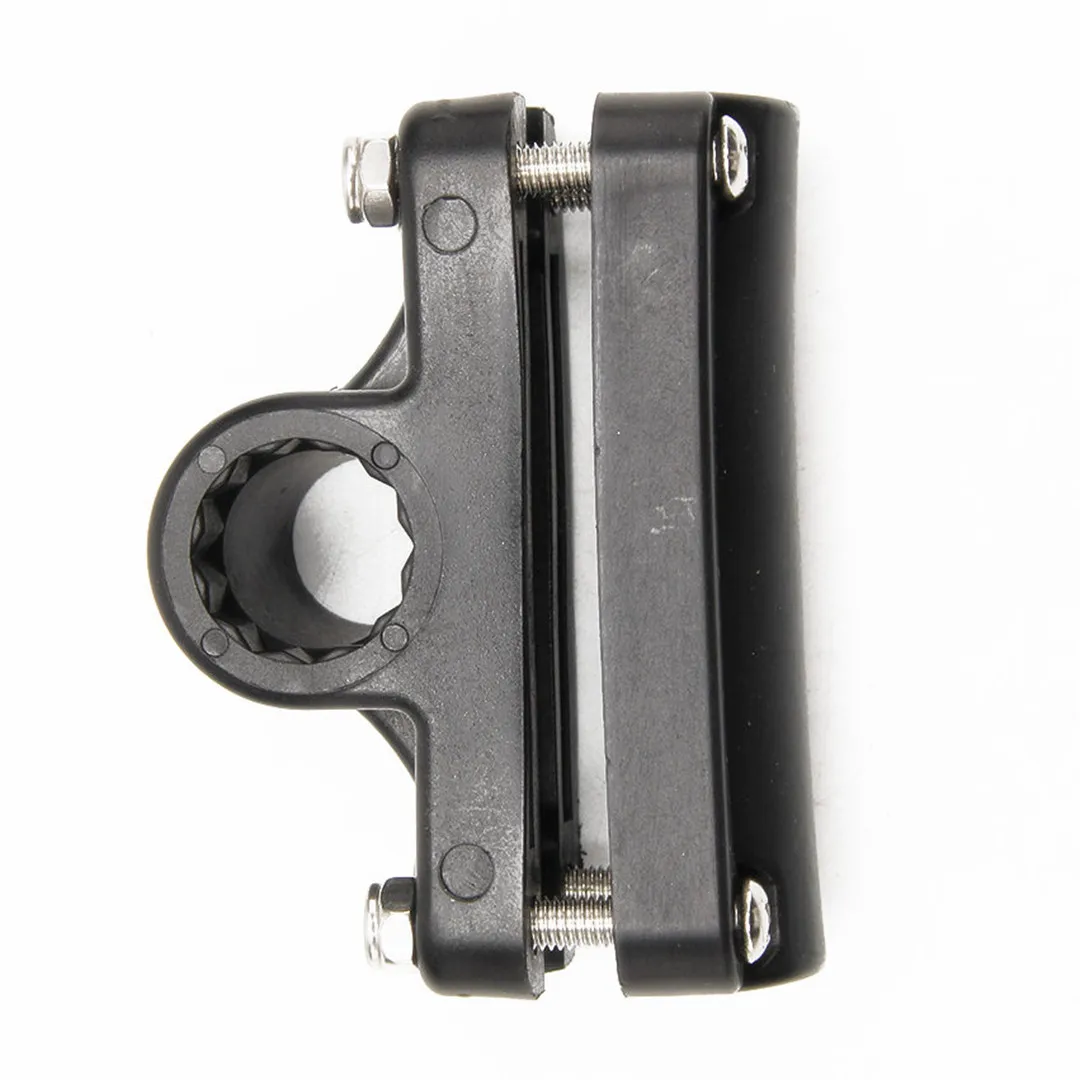 Adjustable Side Rail Mount Boat Raft Fishing Pole Rod Stand Holder Rest Black Fishing Tackle Accessories