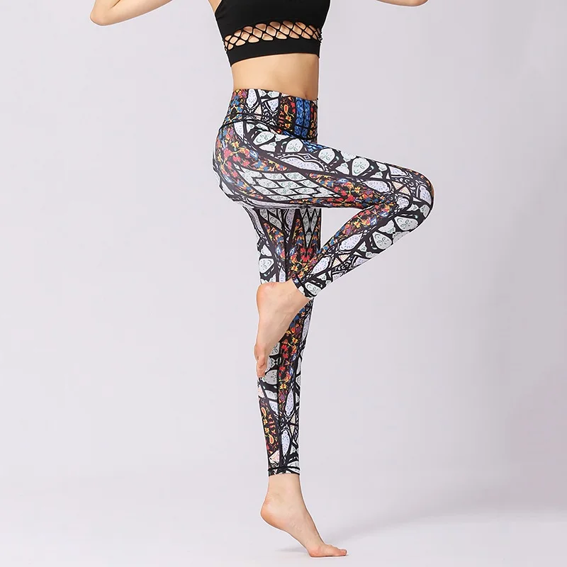 Workout Yoga Pants Women Fitness Leggings (4)