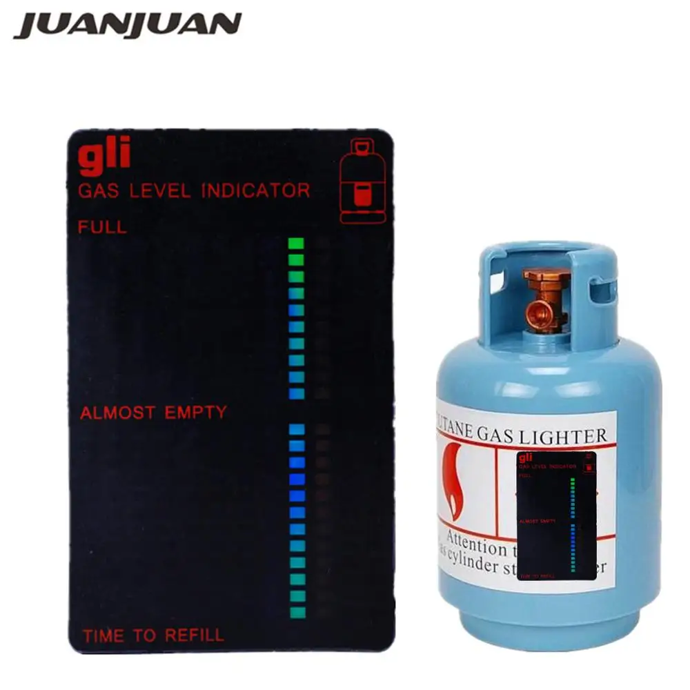 Praktische Propan-Butan-Flüssiggas-Tankfüllstandsanzeige Magnetic Gauge Bottle 