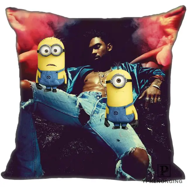 Us 2 87 28 Off Best Custom Despicable Me Minions 1 Pillow Case Bedroom Home Square Zipper Pillowcases One Side 190404 01 195 In Pillow Case