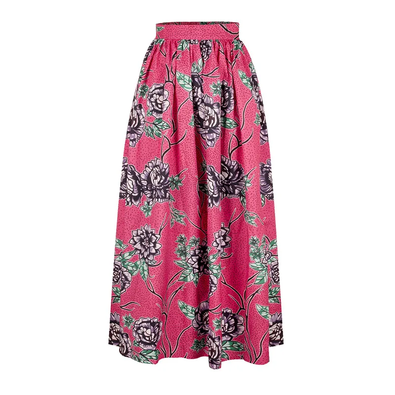 Народные юбки на выбор летний женский костюм из двух предметов юбка с открытыми плечами укороченный топ+ сексуальные длинные юбки спортивный костюм для вечеринки уличная элегантная - Цвет: skirt 2