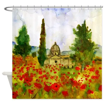 

HANHAOKI Tuscany Bathroom Shower Curtain Liner 48"x72"
