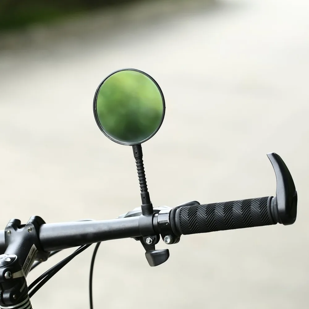 Bike Bicycle Handlebar Flexible Rear Back View Rearview Mirro/_ti