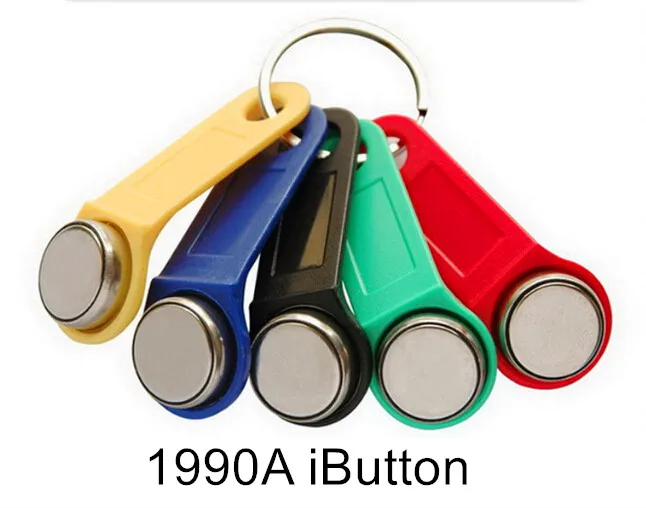 

(50 pcs/lot) TM1990A Dallas iButton TM Card Key Tag DS1990A F5 Non Magnetic for Access Control Electronic Lock