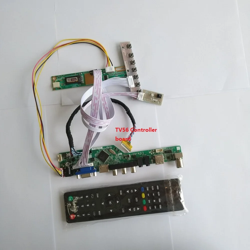 

for LP154WE2-TLA7 USB Controller Board Interface Module 30pin Digital Signal 1 lamps 15.4" VGA HDMI AV Resolution TV 1680X1050