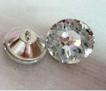 30pcs/lot 20mm Soft bag button crystal crystal buttons sofa witchford pull clasp soft bag buttons witchford white buttons