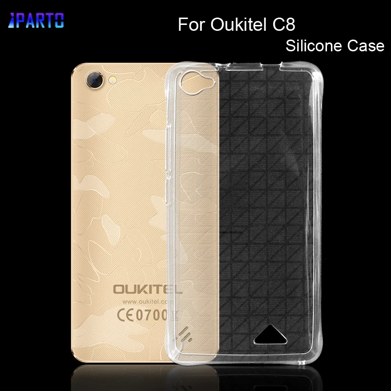 

Oukitel C5 Pro Case Cover 100% New Anti-Knock Shockproof Protector Soft TPU Silicone Case Back Case Cover for Oukitel C5 Pro