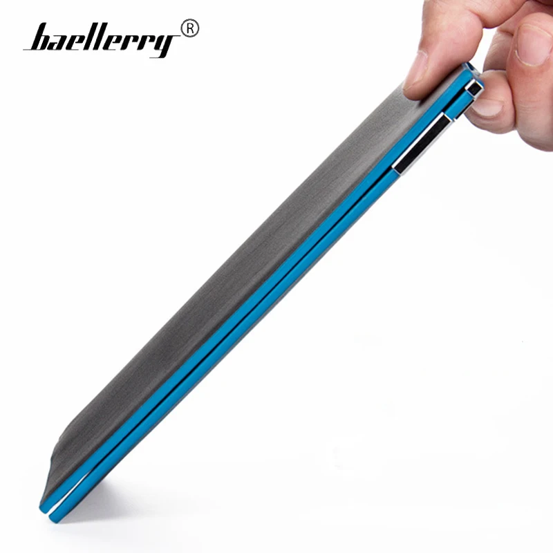 

Ultra Thin Male Magic Wallet Long Men Purse Minimalist Compact Solid Card Holder Brand Slim Money Organizers porte monnaie homme