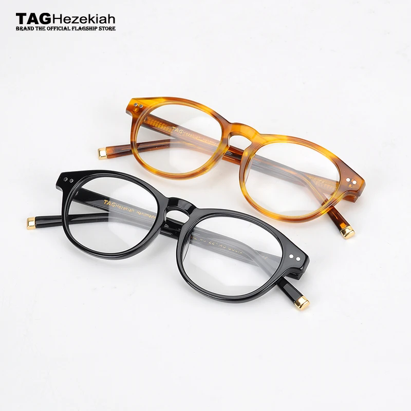 

New trends 2018 Brand men and women Retro frames Prescription glasses myopia optical frames tag eye glasses oculos de grau 1915