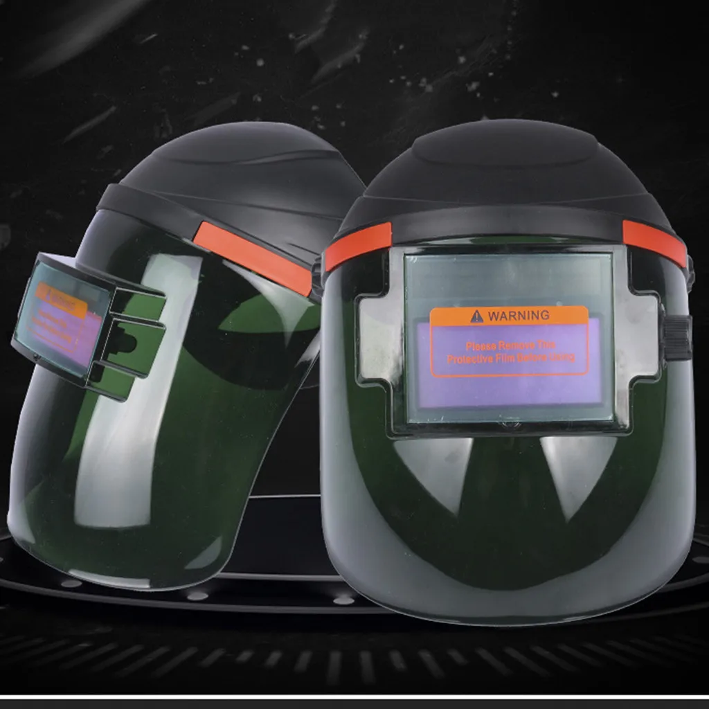 Новинка 2019 черная Сварочная маска с автоматическим затемнением на солнечной