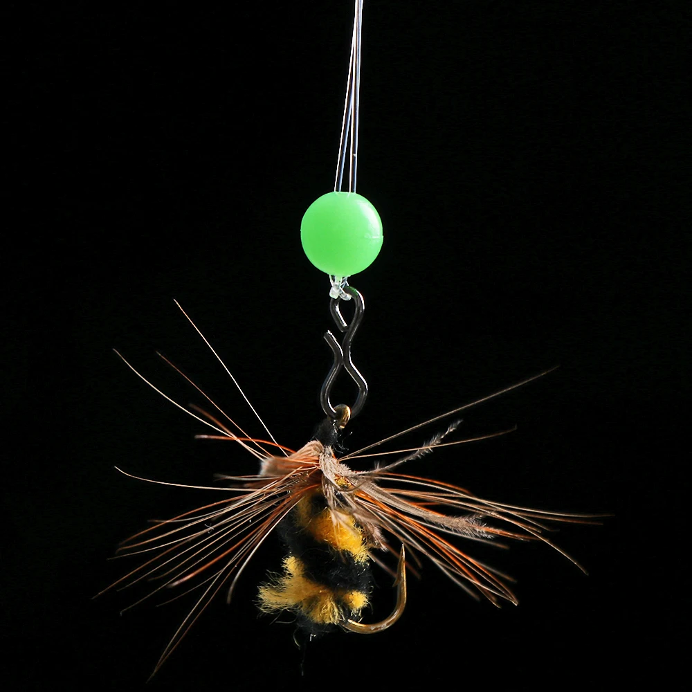 Plastic Night Fishing Soft Floats Beads Luminous Light Stoppers Glowing Balls