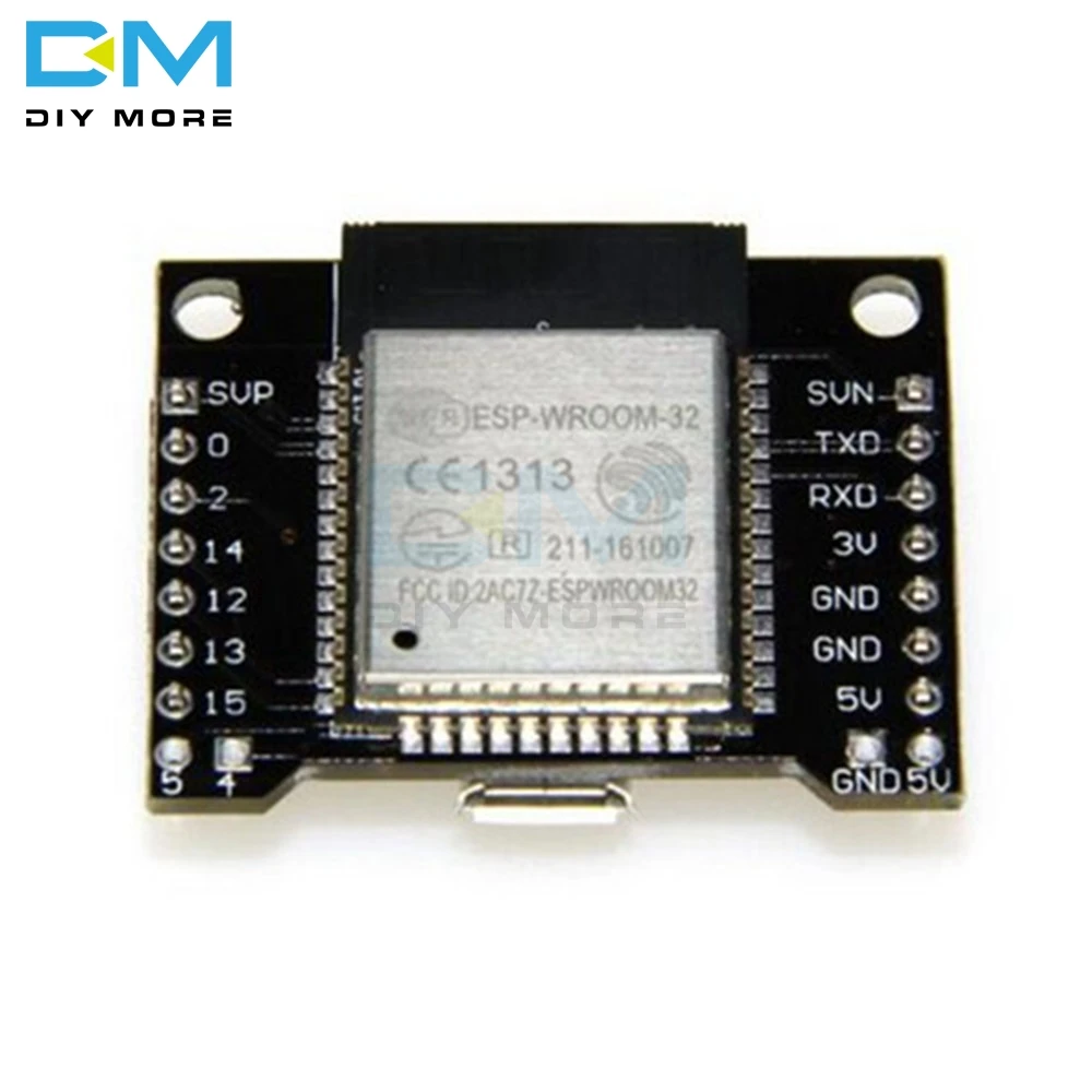 ESP32 ESP WROOM 32 для Wemos макетная плата WiFi модуль + Bluetooth ультра низкий двухъядерный